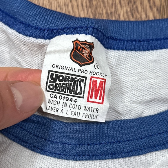 Vintage 70s Toronto Maple Leafs York Originals Property Baseball T Shirt Mens M - Picture 4 of 8